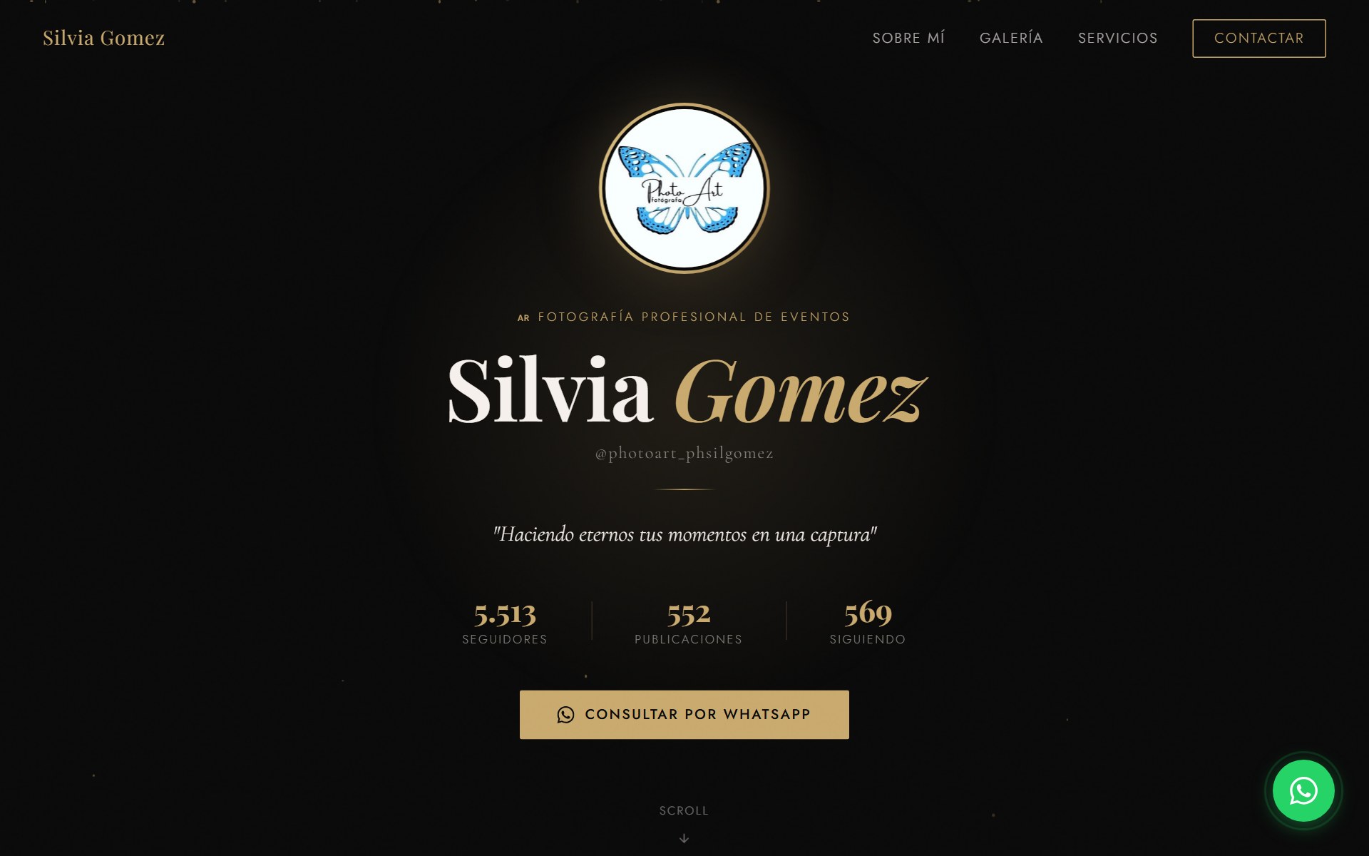 Silvia Gómez Fotografía — preview del sitio